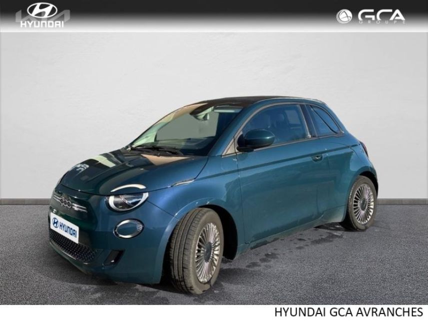 50300 : Hyundai Avranches - GCA - FIAT 500 - 500 - Blanc - Traction - Electrique