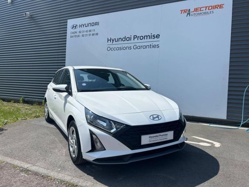 14100 : Hyundai Lisieux - Trajectoire Automobiles - HYUNDAI i20 - i20 - Polar White - Traction - Essence