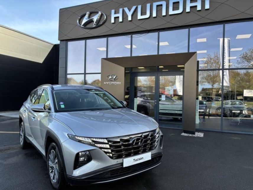 14400 : Hyundai Bayeux - Trajectoire Automobiles - HYUNDAI Tucson - Tucson - Shimmering Silver Métal/Toit/rétros Dark - Traction - Hybride : Essence/Electrique