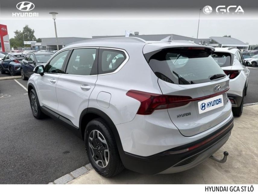 50000 : Hyundai Saint-Lô - GCA - HYUNDAI Santa Fe - Santa Fe - Glacier White Métal - Traction - Hybride : Essence/Electrique