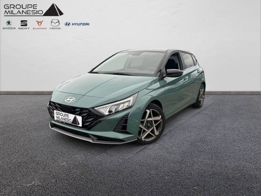13730 : Hyundai Marignane - Cap Milanesio - HYUNDAI i20 Executive - i20 (08/2023) - MANGROVE GREEN/PANTOM BLACK - Automate sequentiel - Essence sans plomb