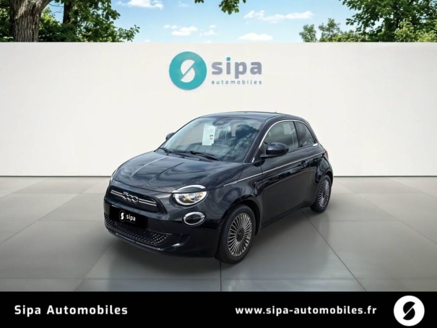 31200 : Hyundai TOULOUSE NORD - AUTO NORD - FIAT 500e BERLINE Nouvelle 500 - 500 III ELECTRIQUE - Noir - Automate à fonct. Continu - Courant électrique