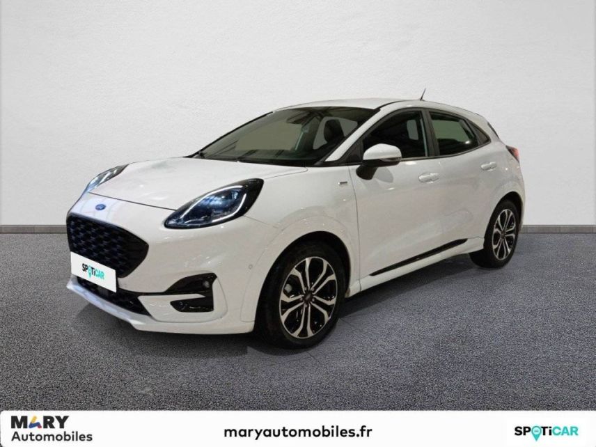 80100 : Hyundai Abbeville - Mary Automobiles - FORD PUMA ST-Line - PUMA II - Blanc - Boîte manuelle - Essence / Ethanol