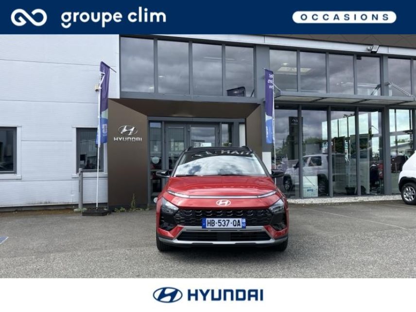 65000 : Hyundai Tarbes i-AUTO - HYUNDAI Bayon - Bayon - Dragon Red Métal/Toit+rétros Black - Traction - Essence