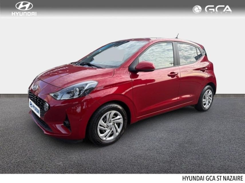 44600 : Hyundai Saint-Nazaire - Pacific Cars - HYUNDAI i10 - i10 - Dragon Red Métal - Traction - Essence