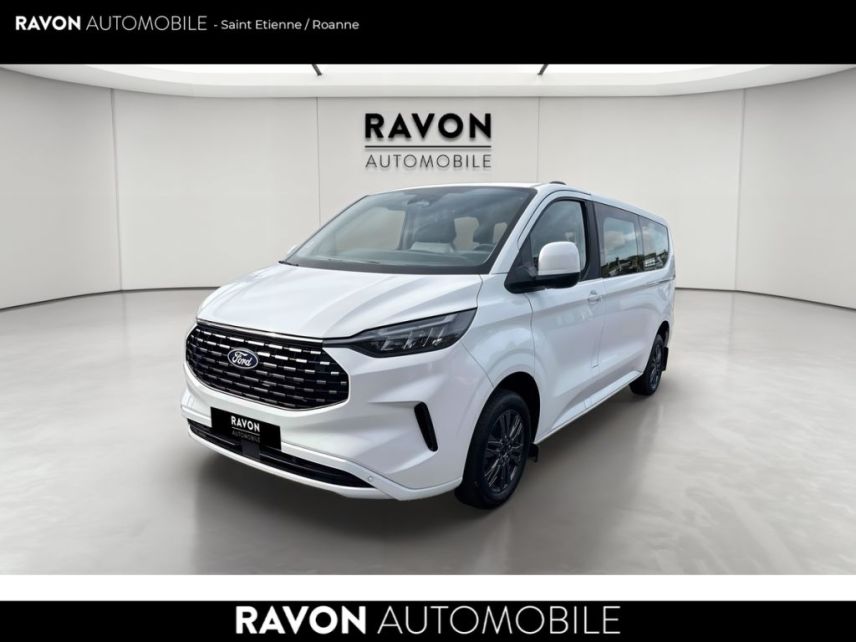 42100 : Hyundai Saint-Etienne - Ravon Automobile - FORD TOURNEO CUSTOM Titanium - TOURNEO CUSTOM II - Blanc - Boîte manuelle - Diesel