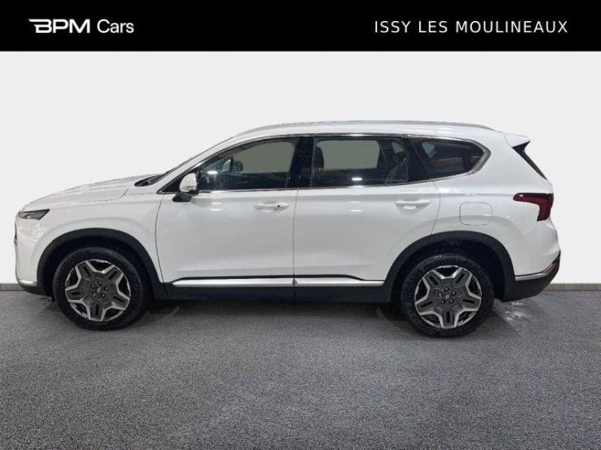 92250 : Hyundai La Garenne-Colombes - BPM Cars - HYUNDAI Santa Fe - Santa Fe - Creamy White Métal - Transmission intégrale - Hybride rechargeable : Essence/Electrique