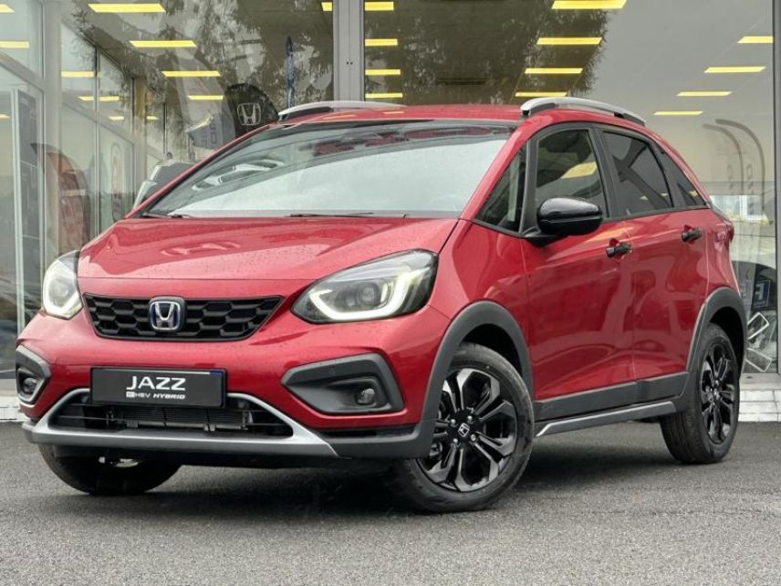 57200 : Hyundai Sarreguemines - Theobald Automobiles - HONDA Jazz Crosstar - Jazz Crosstar - Rouge Cristallin Premium métallisé - Traction - Hybride : Essence/Electrique