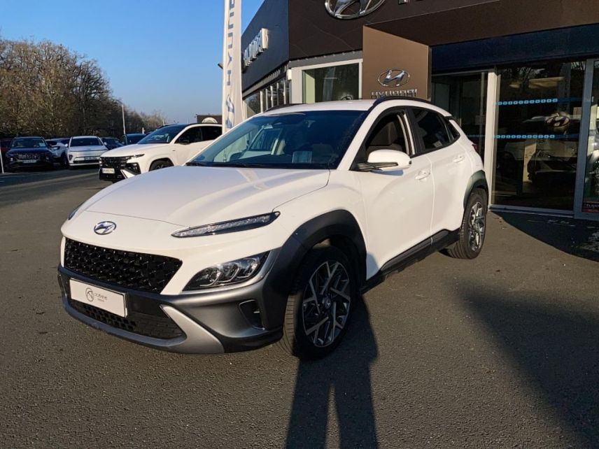 49070 : Hyundai Angers - Oceane Automobiles - HYUNDAI KONA HYBRID Creative - KONA - Blanc - Automate sequentiel - Essence / Courant électrique