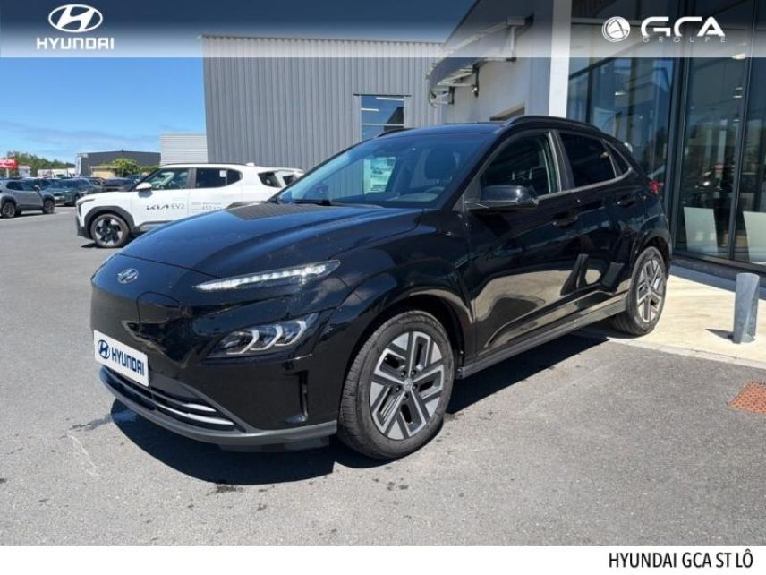 50000 : Hyundai Saint-Lô - GCA - HYUNDAI Kona - Kona - Phantom Black Métal - Traction - Electrique