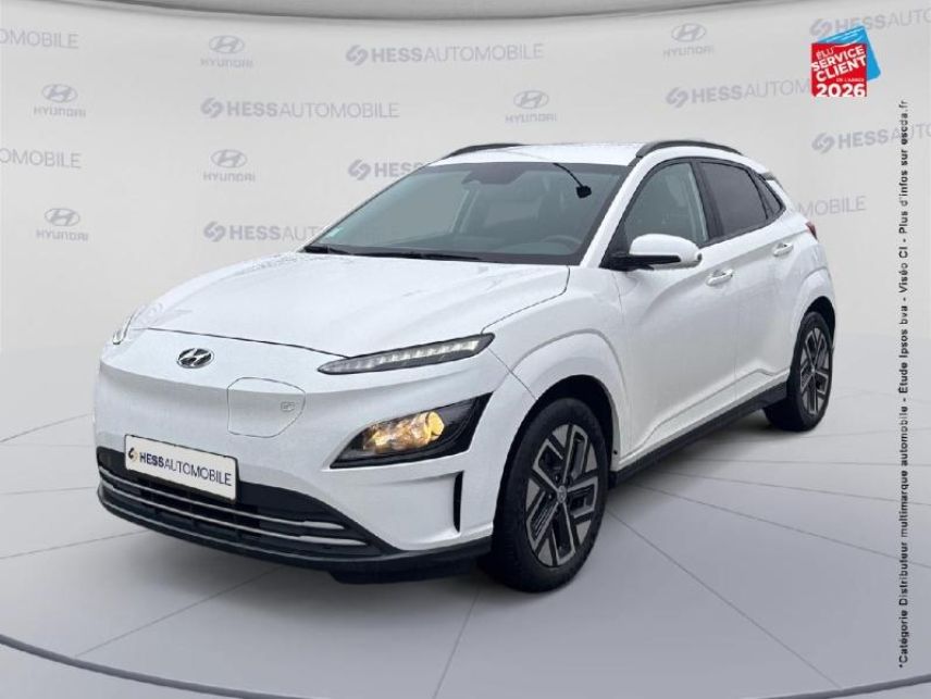 67800 : Hyundai Strasbourg - HESS Automobile - HYUNDAI Kona - Kona - Atlas White Métal - Traction - Electrique