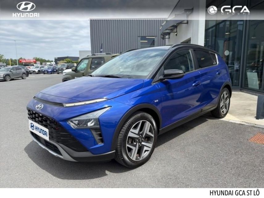 50000 : Hyundai Saint-Lô - GCA - HYUNDAI Bayon - Bayon - Intense Blue Métal - Traction - Essence/Micro-Hybride