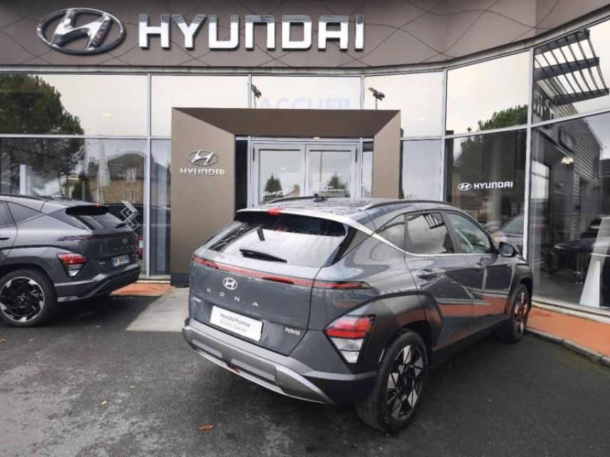19100 : Hyundai Brive-la-Gaillarde - Garage Pouget - HYUNDAI Kona - Kona - Ecotronic Gray perlé métallisé - Traction - Hybride : Essence/Electrique