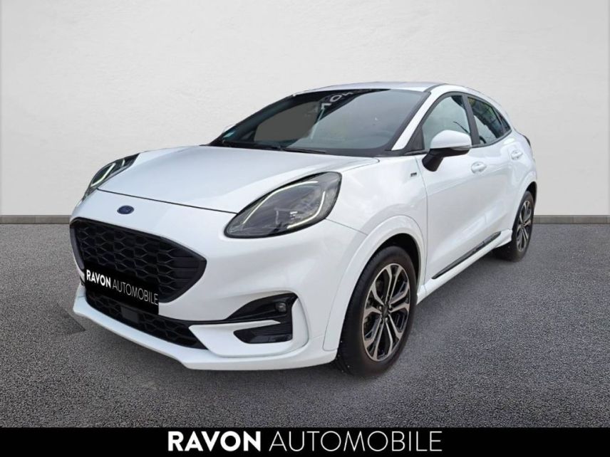 42100 : Hyundai Saint-Etienne - Ravon Automobile - FORD PUMA ST-Line - PUMA (09/2019-02/2024) - Blanc - Automate sequentiel - Essence sans plomb