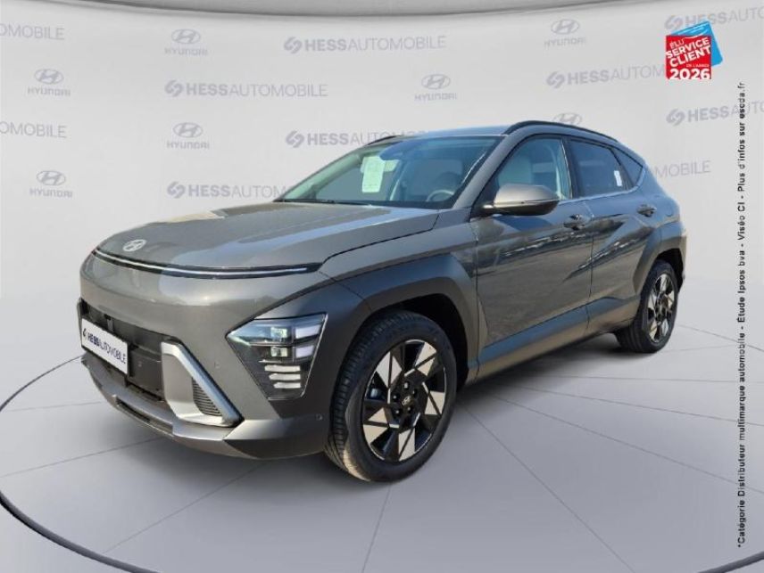 51100 : Hyundai Reims - HESS Automobile - HYUNDAI Kona - Kona - Ecotronic Gray perlé métallisé - Traction - Hybride : Essence/Electrique