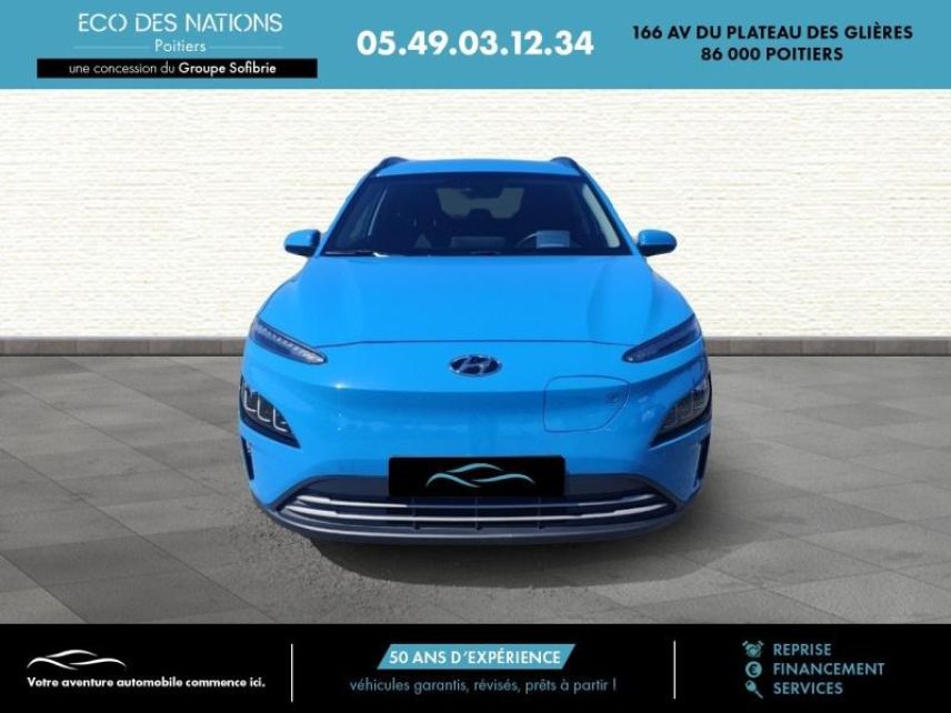 86000 : Hyundai Poitiers - Eco des Nations - HYUNDAI Kona - Kona - Bleu - Traction - Electrique