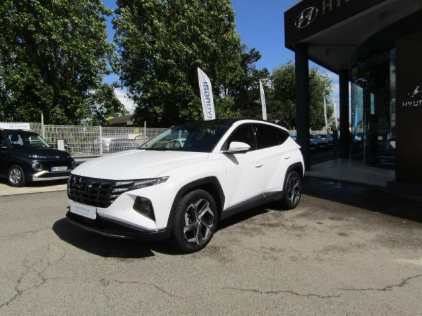 91100 : Hyundai Corbeil-Essonnes - CAP Fournier - HYUNDAI TUCSON Executive - TUCSON IV - Blanc - Boîte automatique - Essence / Courant électrique