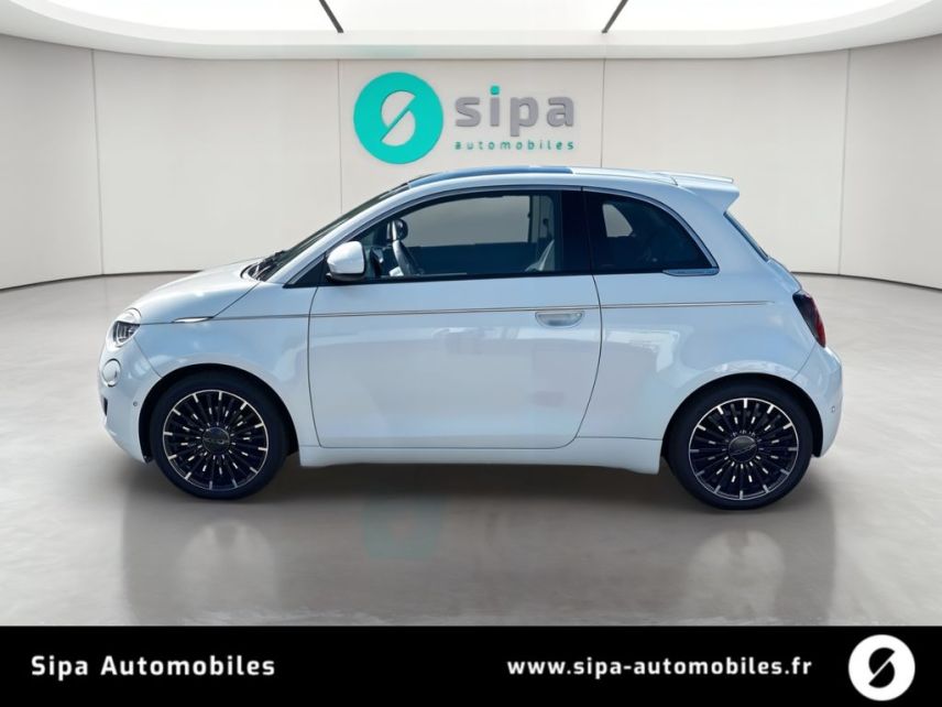 33140 : Hyundai - Sipa Automobiles – Bordeaux Sud - Villenave d’Ornon - FIAT 500e BERLINE Nouvelle 500 - 500 III ELECTRIQUE - Blanc - Automate à fonct. Continu - Courant électrique