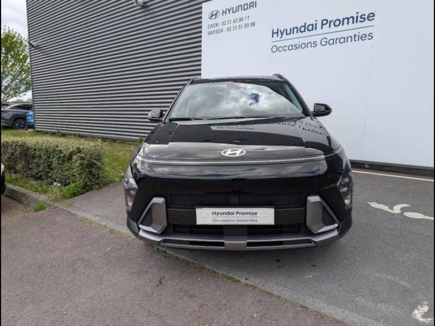 14100 : Hyundai Lisieux - Trajectoire Automobiles - HYUNDAI Kona - Kona - Abyss Black perlé métallisé - Traction - Hybride : Essence/Electrique