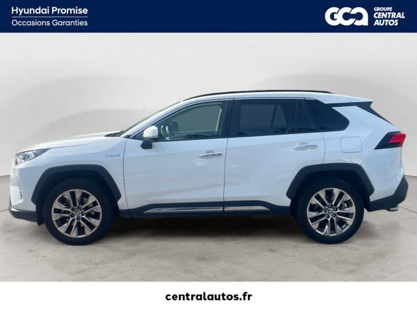 38200 : Hyundai Vienne - Groupe Central Autos - TOYOTA RAV4 HYBRIDE MY20 Lounge - RAV4 V - Blanc - Automate à fonct. Continu - Essence / Courant électrique