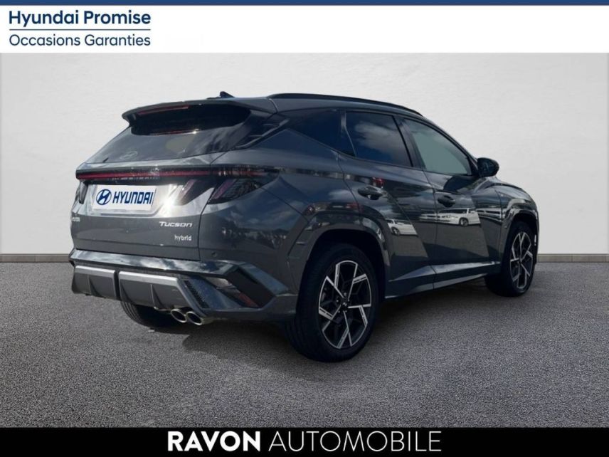 42100 : Hyundai Saint-Etienne - Ravon Automobile - HYUNDAI TUCSON N Line Creative - TUCSON IV - Gris - Boîte automatique - Essence / Courant électrique