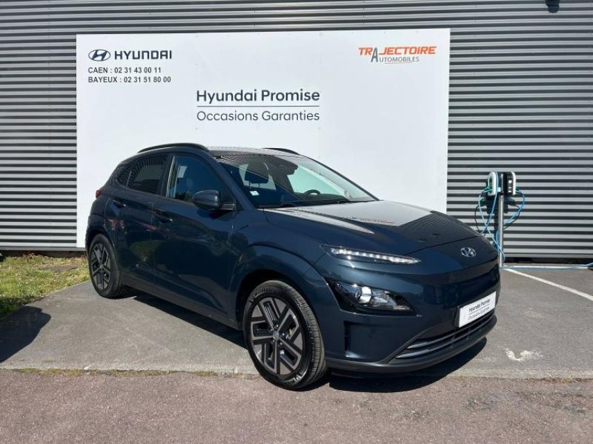 14100 : Hyundai Lisieux - Trajectoire Automobiles - HYUNDAI Kona - Kona - Bleu - Traction - Electrique