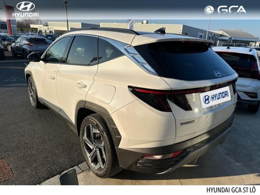 50000 : Hyundai Saint-Lô - GCA - HYUNDAI Tucson - Tucson - Serenity White Métal - Transmission intégrale - Hybride : Essence/Electrique