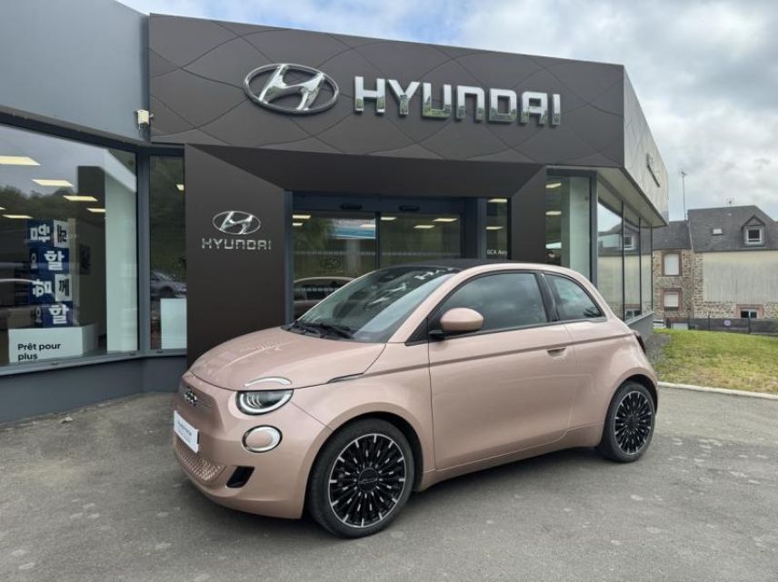 50300 : Hyundai Avranches - GCA - FIAT 500 - 500 - Rose Gold métal - Traction - Electrique