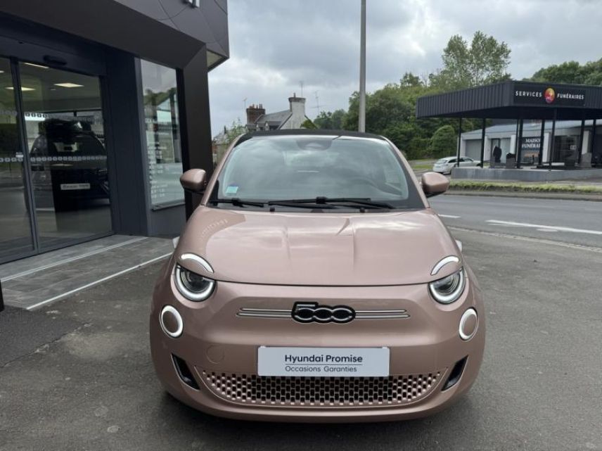 50300 : Hyundai Avranches - GCA - FIAT 500 - 500 - Rose Gold métal - Traction - Electrique