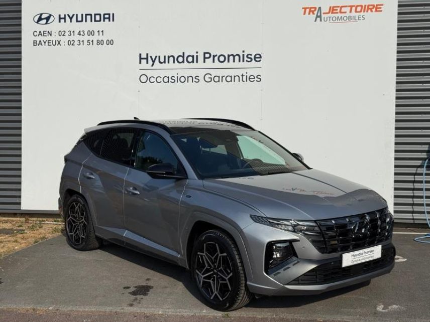 14100 : Hyundai Lisieux - Trajectoire Automobiles - HYUNDAI Tucson - Tucson - Shimmering Silver Métal - Traction - Hybride : Essence/Electrique