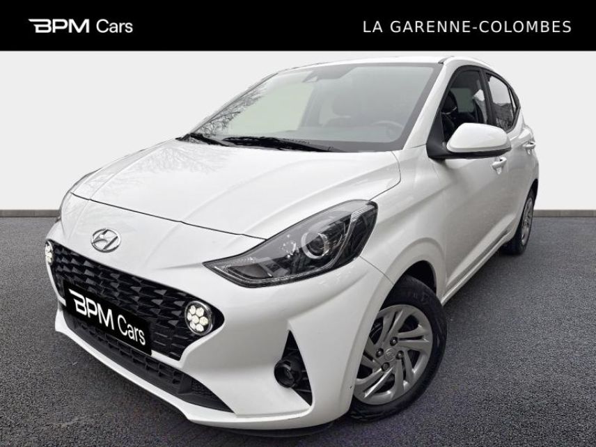 92250 : Hyundai La Garenne-Colombes - BPM Cars - HYUNDAI i10 - i10 - Polar White - Traction - Essence
