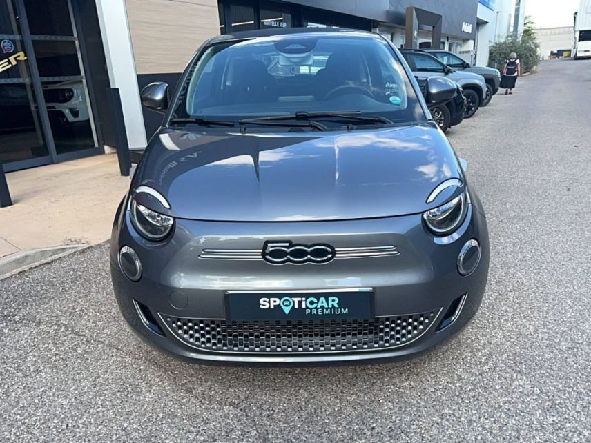 04100 : Hyundai Manosque - Pedinielli - FIAT 500e BERLINE Action Plus - 500 III - Gris - Automate à fonct. Continu - Courant électrique