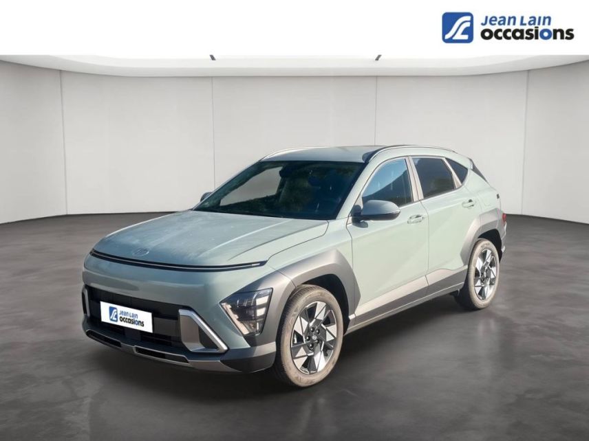 74600 : Hyundai Annecy - Jean Lain Mobilités - HYUNDAI KONA Creative - KONA II - Vert - Automate sequentiel - Essence / Courant électrique