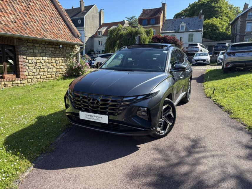 62360 : Hyundai Boulogne-sur-Mer - Garage Du Château - HYUNDAI TUCSON Executive - TUCSON IV - Gris - Boîte automatique - Essence / Courant électrique