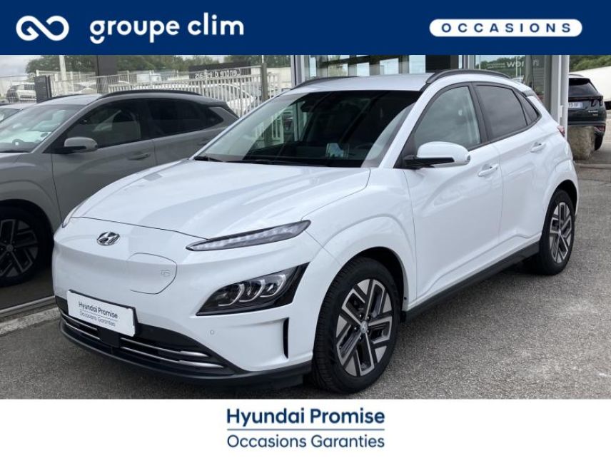 87280 : Hyundai - Groupe Clim - Limoges - HYUNDAI Kona - Kona - Chalk White Métal - Traction - Electrique