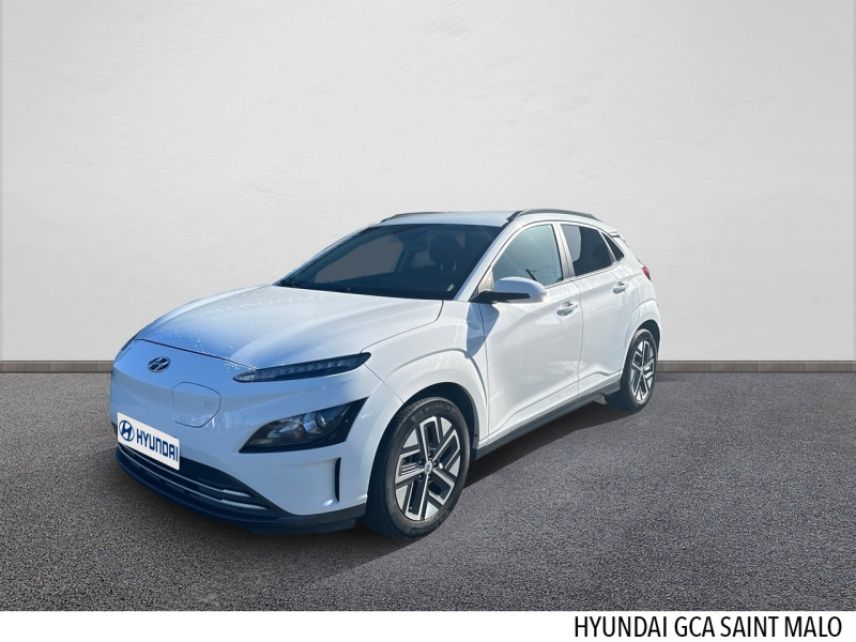 35400 : Hyundai Saint-Malo - GCA - HYUNDAI Kona - Kona - Chalk White Métal - Traction - Electrique