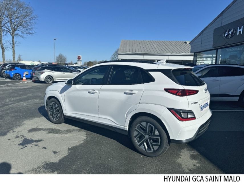 35400 : Hyundai Saint-Malo - GCA - HYUNDAI Kona - Kona - Chalk White Métal - Traction - Electrique