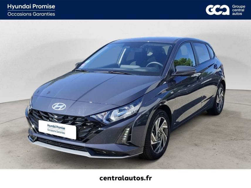 38300 : Hyundai Bourgoin-Jallieu - CENTRAL MOTOR LYON - HYUNDAI i20 Intuitive - i20 III - Gris - Automate sequentiel - Essence sans plomb