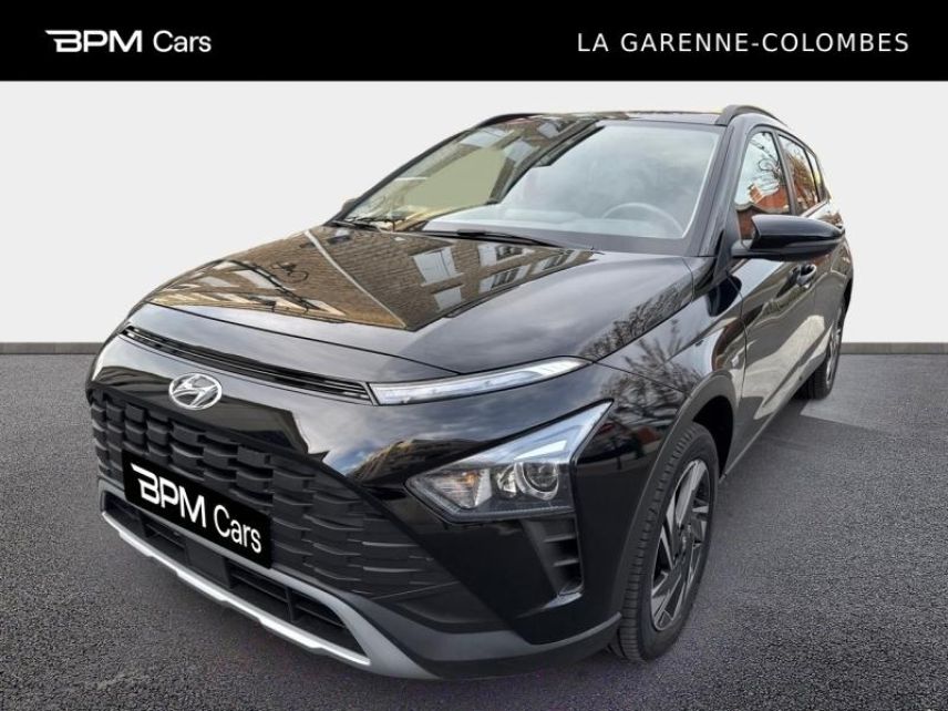 92250 : Hyundai La Garenne-Colombes - BPM Cars - HYUNDAI Bayon - Bayon - Phantom Black Métal - Traction - Essence/Micro-Hybride