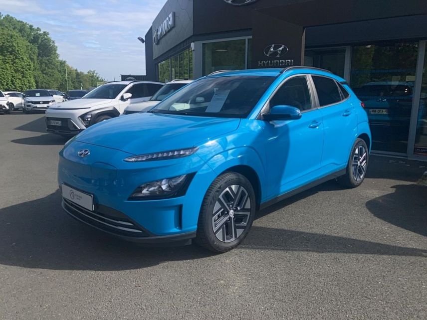 49070 : Hyundai Angers - Oceane Automobiles - HYUNDAI KONA ELECTRIC Intuitive - KONA ELECTRIQUE - Bleu - Automate à fonct. Continu - Courant électrique