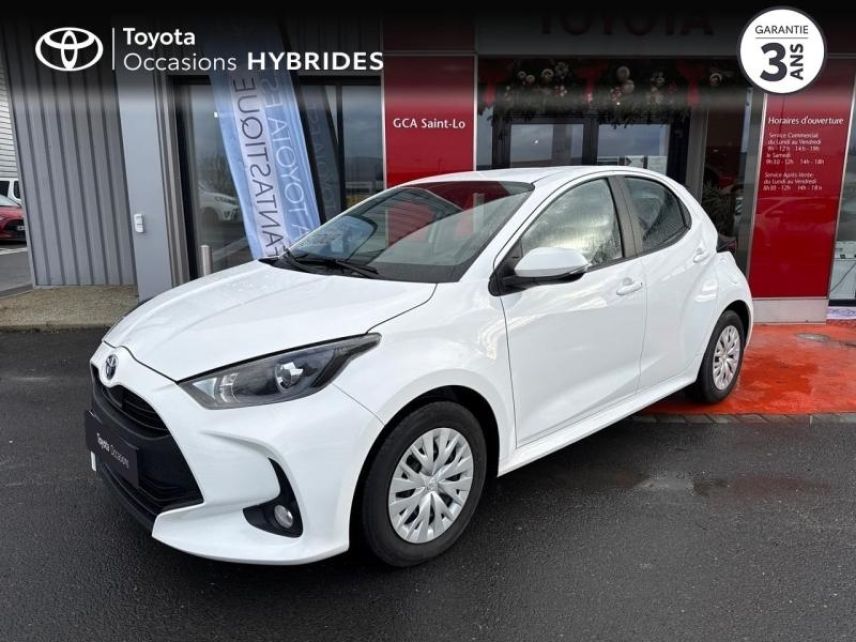 50000 : Hyundai Saint-Lô - GCA - TOYOTA Yaris - Yaris - Blanc - Traction - Hybride : Essence/Electrique