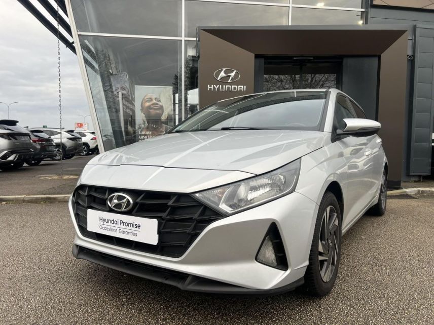21300 : Hyundai Dijon - Privilège Automobiles - HYUNDAI i20 Intuitive - i20 (07/2020-08/2023) - Gris clair - Boîte manuelle - Essence sans plomb