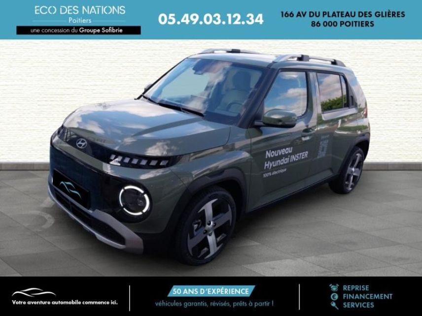 86000 : Hyundai Poitiers - Eco des Nations - HYUNDAI Inster - Inster - Tomboy Khaki - Traction - Electrique