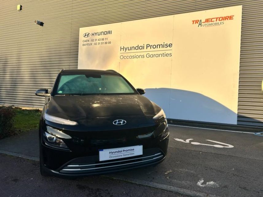 14100 : Hyundai Lisieux - Trajectoire Automobiles - HYUNDAI Kona - Kona - Phantom Black Métal - Traction - Electrique