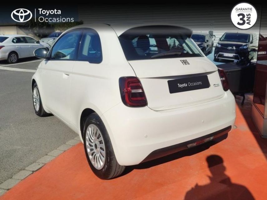 50000 : Hyundai Saint-Lô - GCA - FIAT 500 - 500 - Blanche - Traction - Electrique