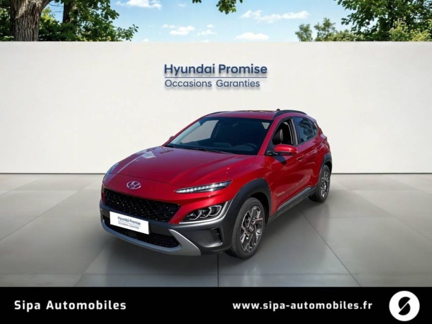 33260 : Hyundai Arcachon - Sipa Automobiles - HYUNDAI KONA HYBRID Executive - KONA - Rouge - Automate sequentiel - Essence / Courant électrique