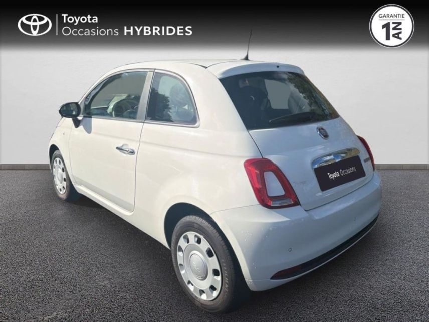 50000 : Hyundai Saint-Lô - GCA - FIAT 500 - 500 - Blanc - Traction - Essence/Micro-Hybride