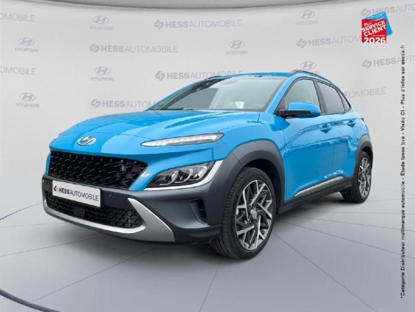 51100 : Hyundai Reims - HESS Automobile - HYUNDAI Kona - Kona - Bleu - Traction - Hybride : Essence/Electrique