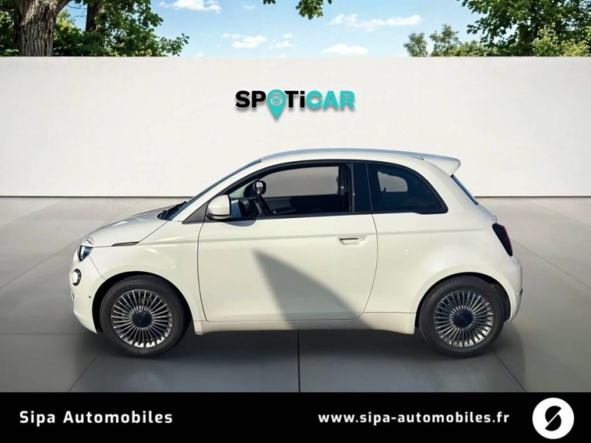 33260 : Hyundai Arcachon - Sipa Automobiles - FIAT 500e 3+1 Nouvelle 500 - 500 III ELECTRIQUE - Blanc - Automate à fonct. Continu - Courant électrique