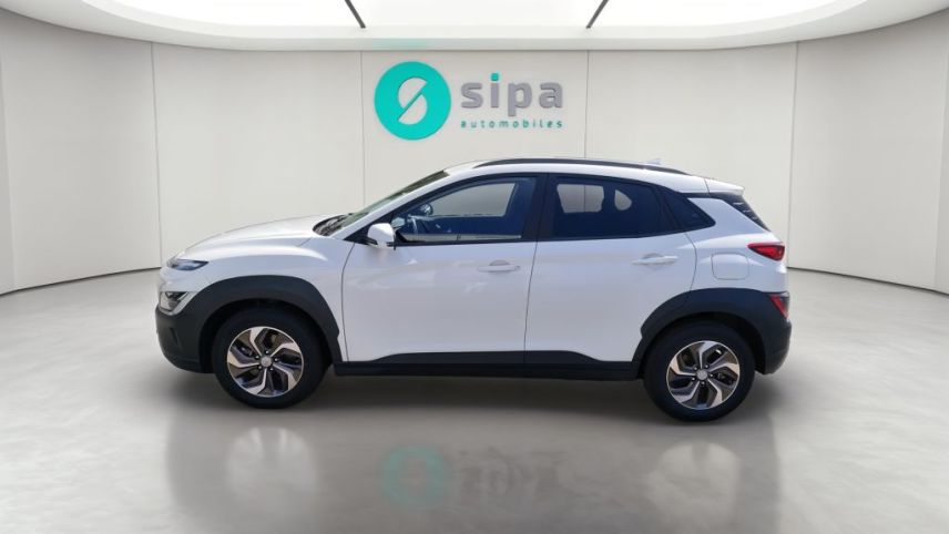 33140 : Hyundai Bordeaux Sud Villenave d'Ornon - Sipa Automobiles - HYUNDAI KONA HYBRID Intuitive - KONA - ATLAS WHITE - Automate sequentiel - Essence / Courant électrique